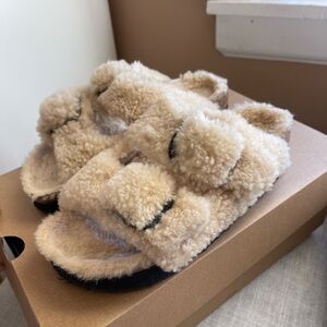 Arizona Big Buckle Shearling- Shearling